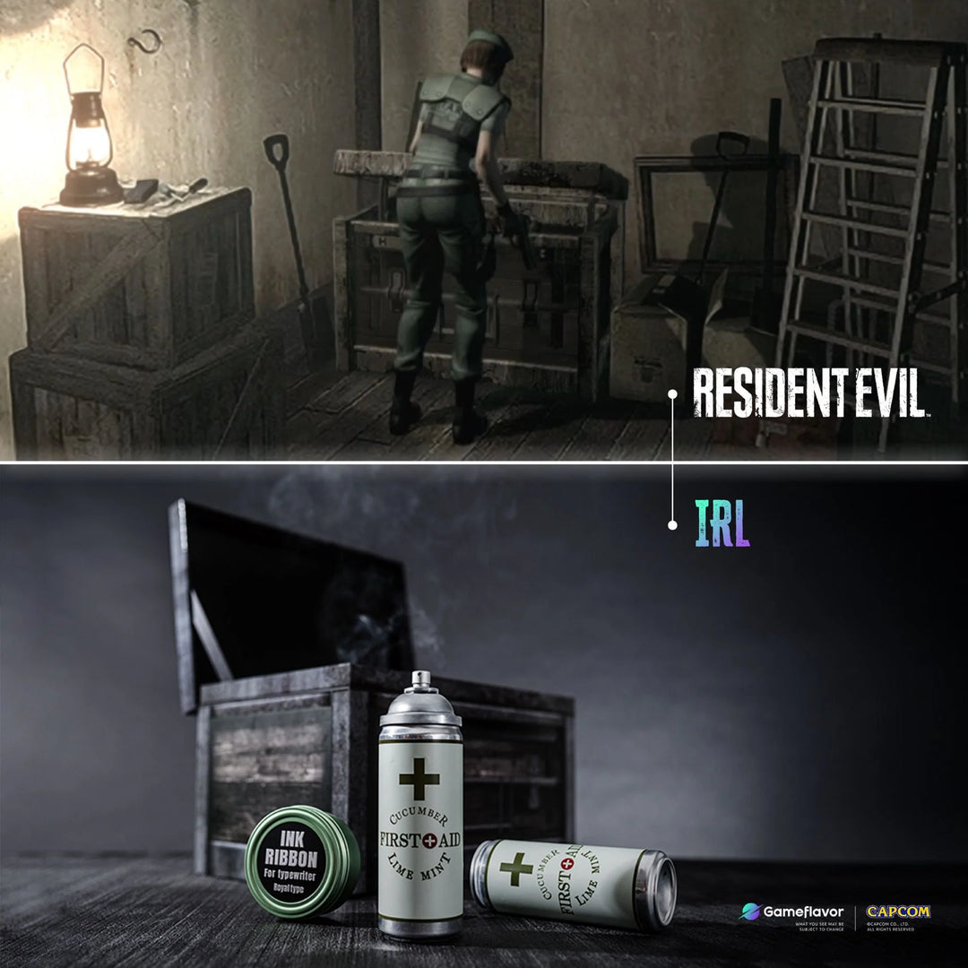 Updates of May 2nd: 🕹️ GameFlavor Alert: Resident Evil First Aid Drink Collector's Box - Get Ready for a Gaming Revolution! 🕹️