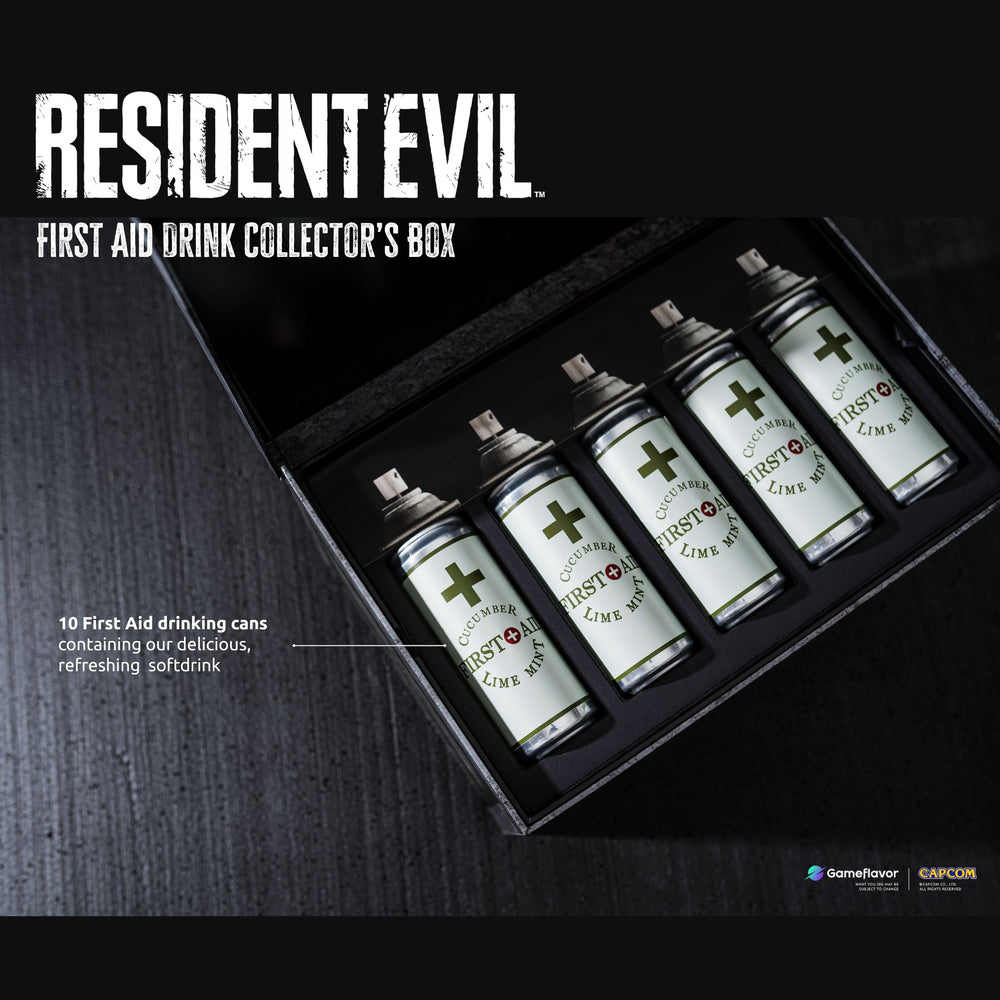 Resident Evil First Aid Drink Collector’s Box