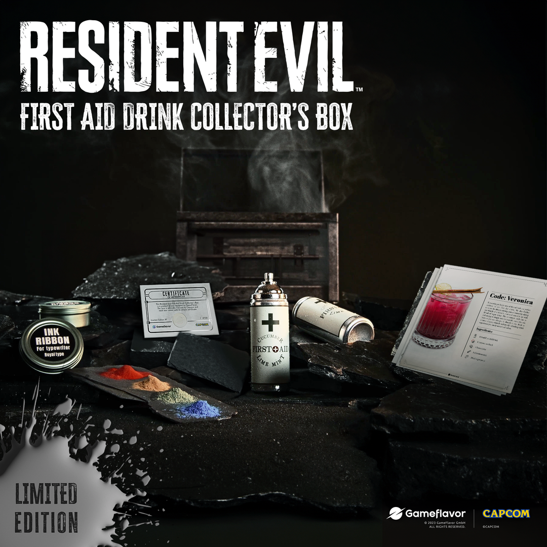 Resident Evil First Aid Drink Collector’s Box