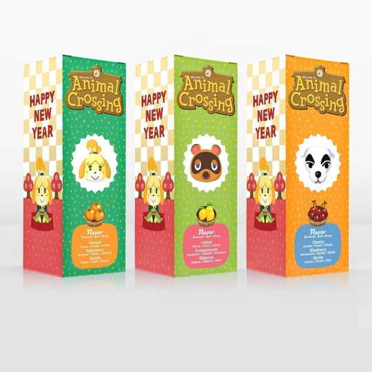 Game Flavour Animal Crossing Mixed Flavors ~ Emballage du Nouvel An en édition limitée - ÉPUISÉ