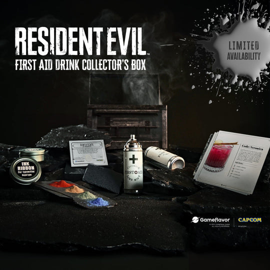 Resident Evil First Aid Drink Collector’s Box - Exclusive offer for Izzydrinks fans